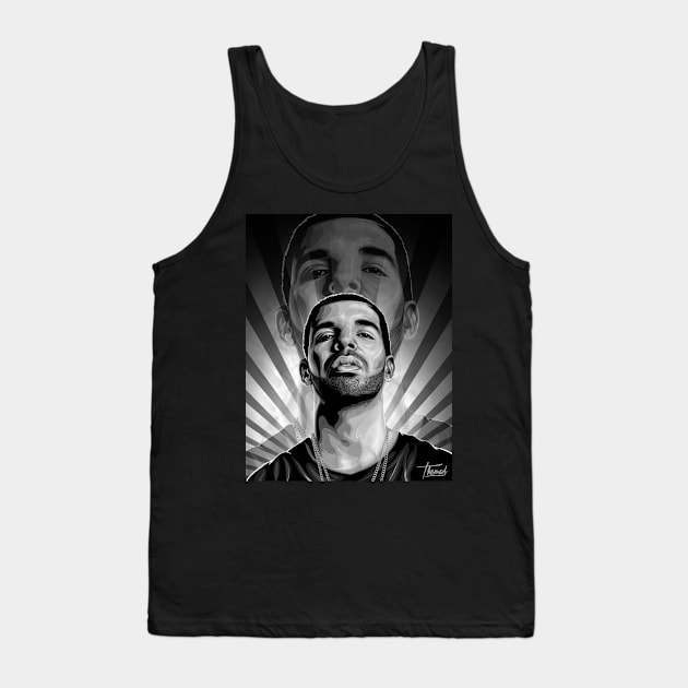 DRAKE - THE GOD Tank Top by Jey13